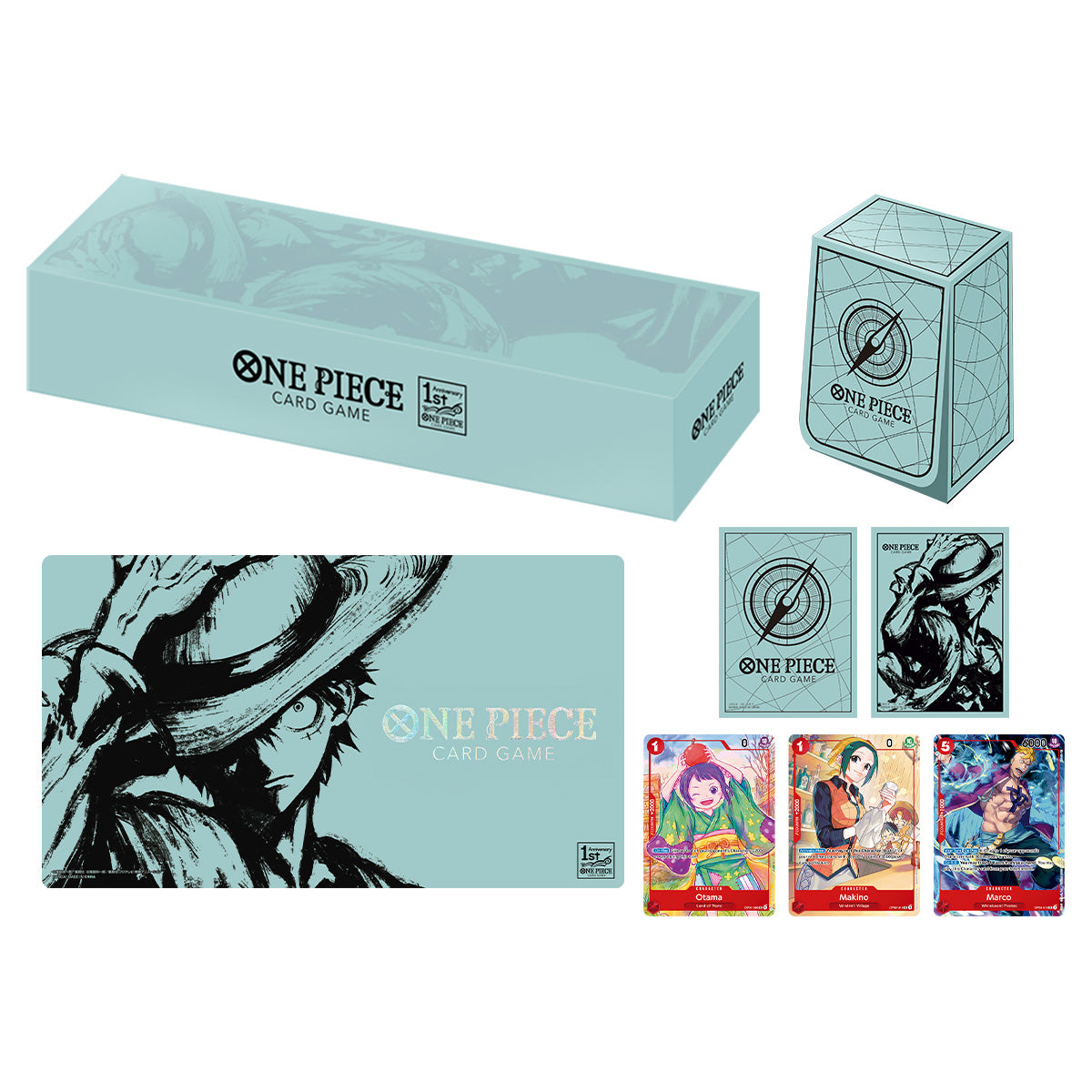 One Piece TCG - Japanese 1st Anniversary Set