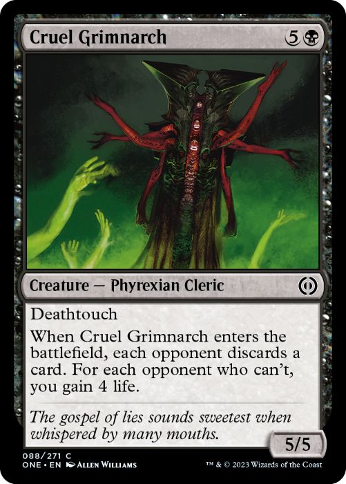 ONE - Cruel Grimnarch
