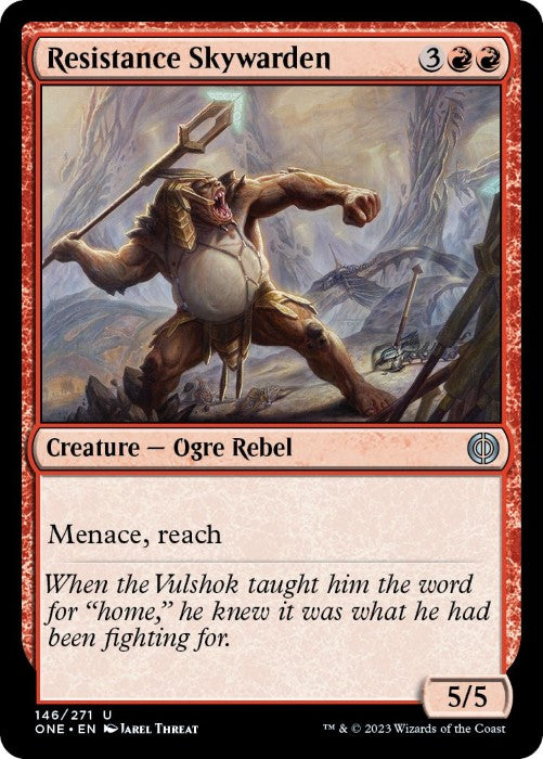 ONE - Resistance Skywarden