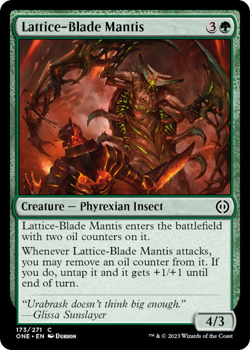 ONE - Lattice-Blade Mantis