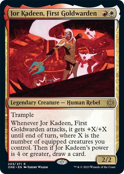 ONE - Jor Kadeen, First Goldwarden