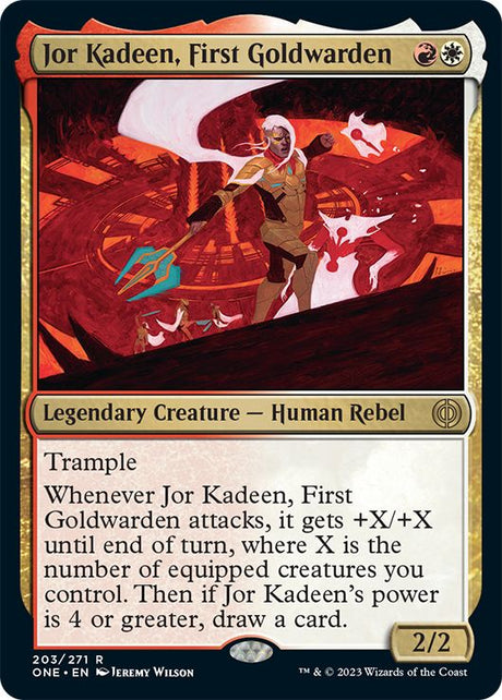 ONE - Jor Kadeen, First Goldwarden