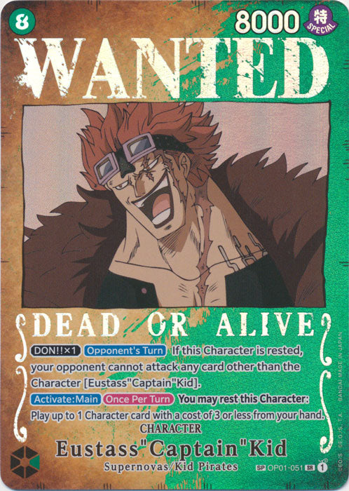 Eustass"Captain"Kid  - OP01-051