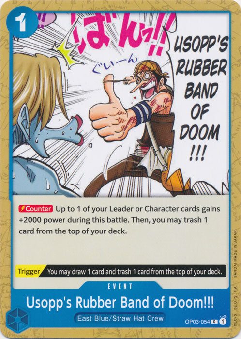 Usopp's Rubber Band of Doom!!! - OP03-054