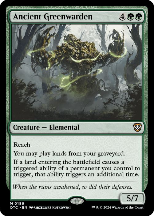 OTC - Ancient Greenwarden 