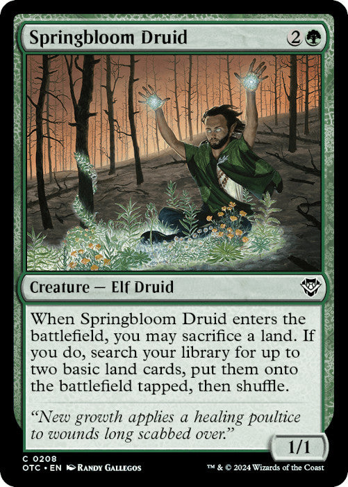 OTC - Springbloom Druid 