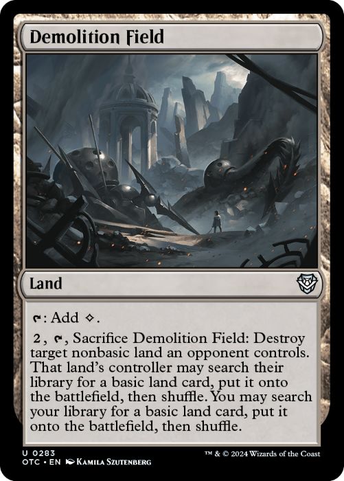 OTC - Demolition Field 