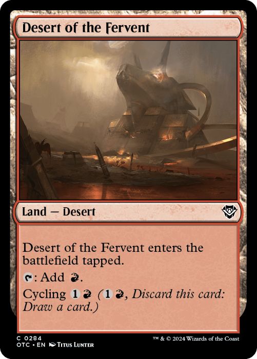 OTC - Desert of the Fervent 