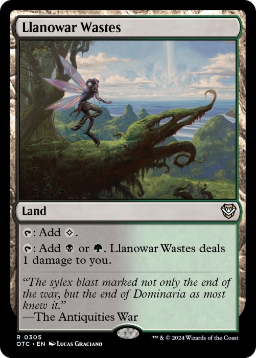 OTC - Llanowar Wastes 