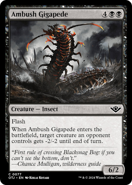 OTJ - Ambush Gigapede 