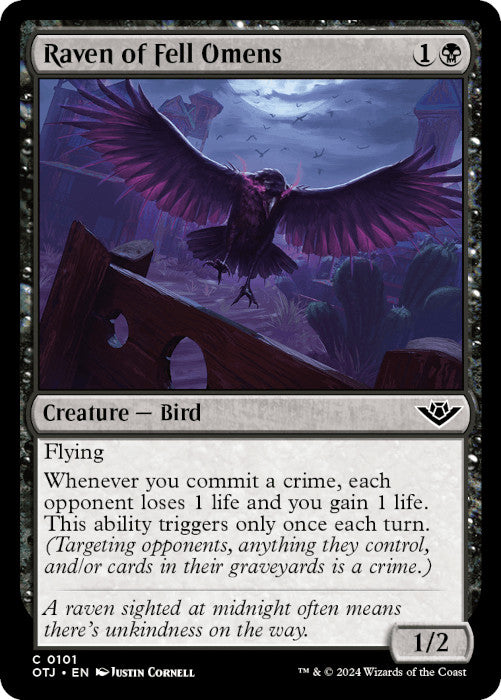 OTJ - Raven of Fell Omens 