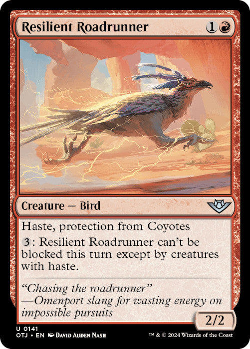 OTJ - Resilient Roadrunner 