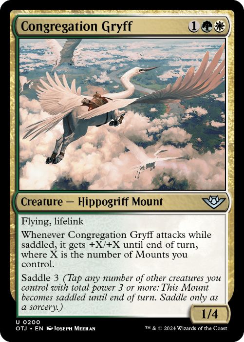 OTJ - Congregation Gryff 