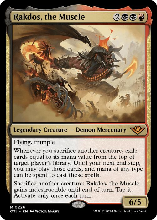 OTJ - Rakdos, the Muscle 