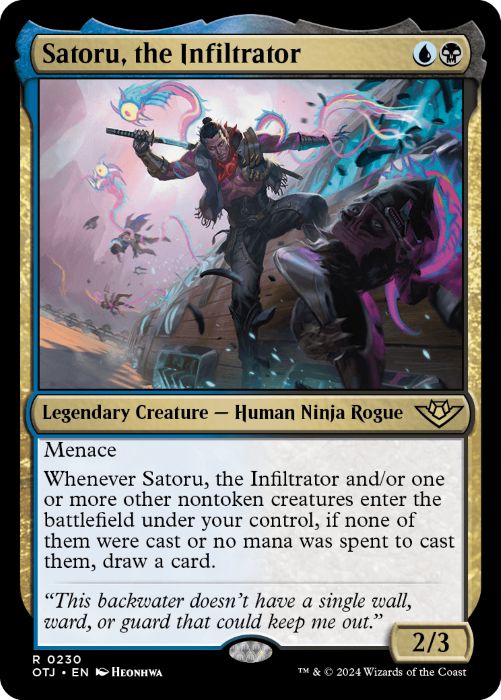 OTJ - Satoru, the Infiltrator 