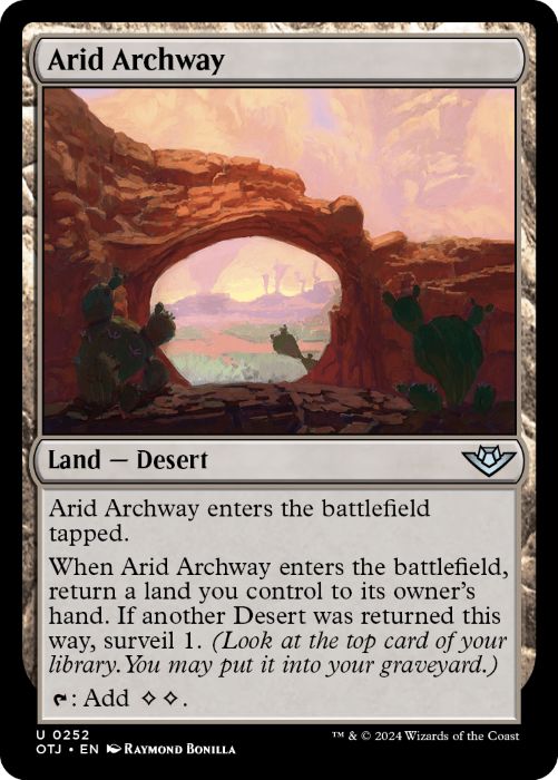 OTJ - Arid Archway 