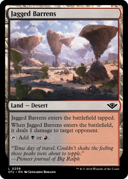 OTJ - Jagged Barrens 