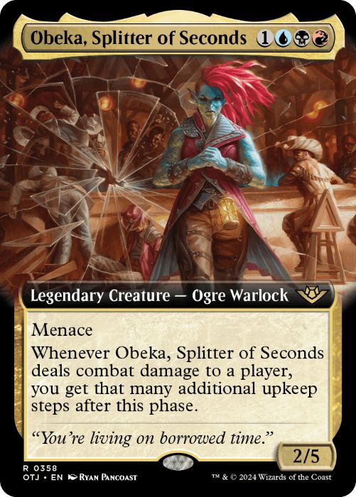 OTJ - Obeka, Splitter of Seconds