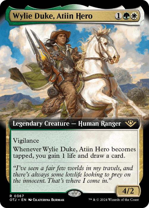 OTJ - Wylie Duke, Atiin Hero