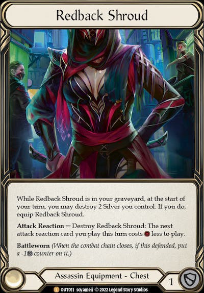 Redback Shroud (Extended Art)