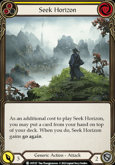 Seek Horizon (Yellow)