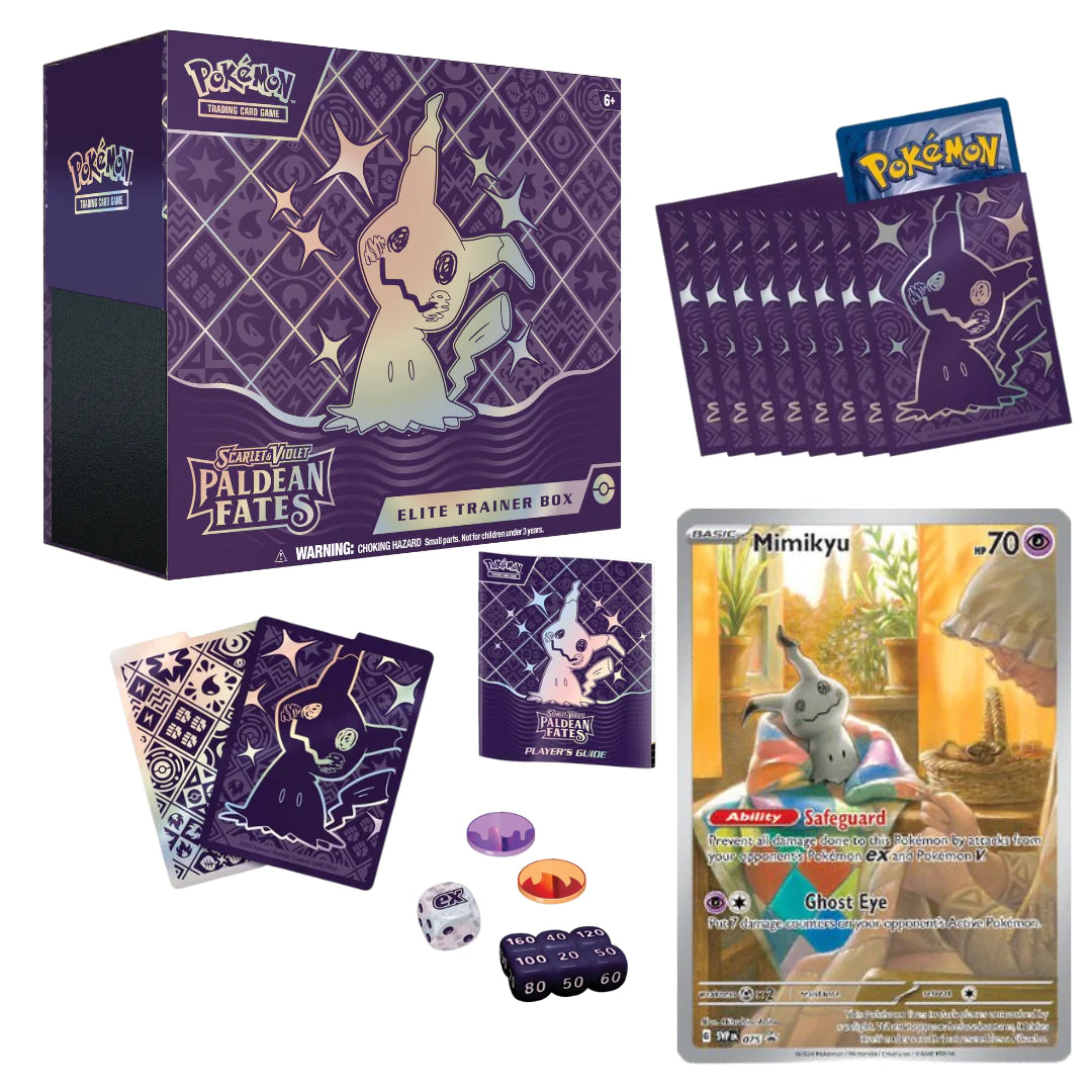 Pokémon TCG - Paldean Fates Accessories Bundle