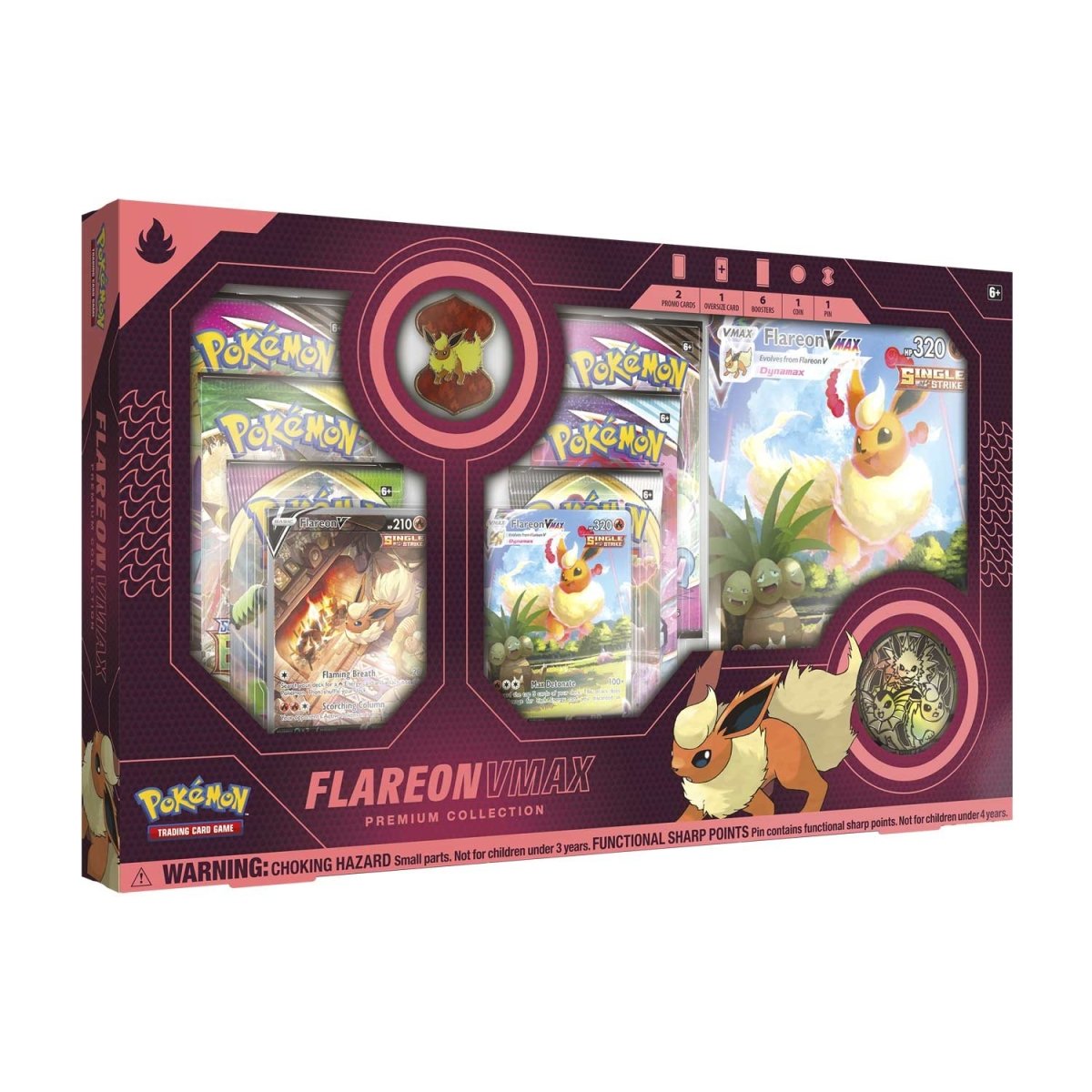 Pokémon TCG - Flareon VMAX Premium Collection