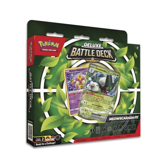 Pokémon TCG - Meowscarada ex Deluxe Battle Deck