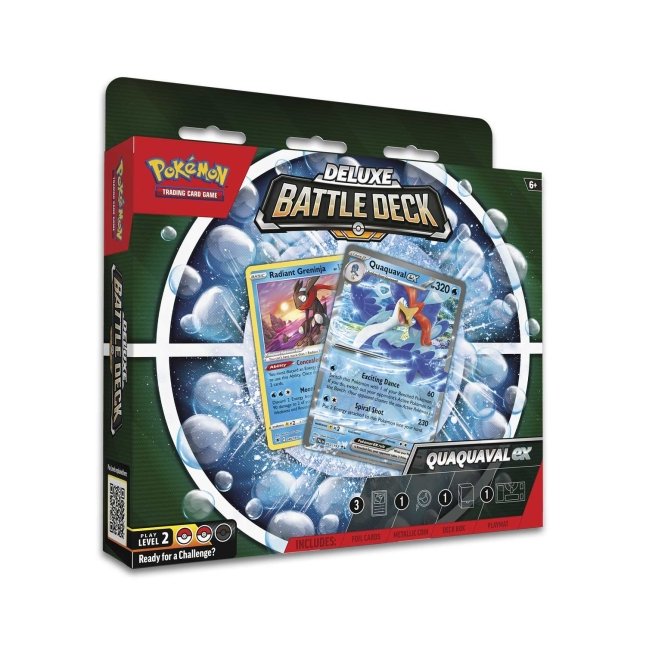 Pokémon TCG - Quaquaval ex Deluxe Battle Deck