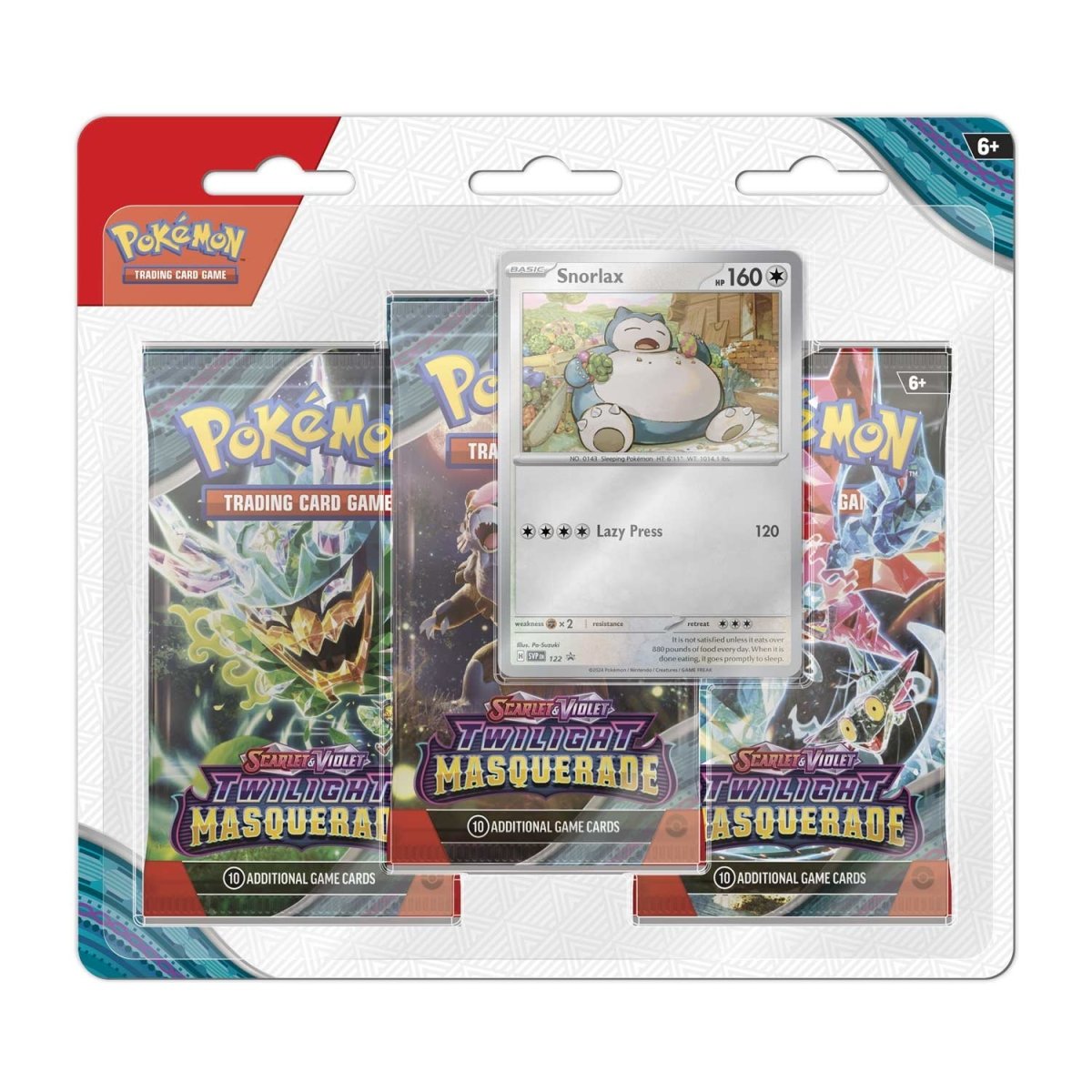 Pokémon TCG - Twilight Masquerade 3 Booster Blister