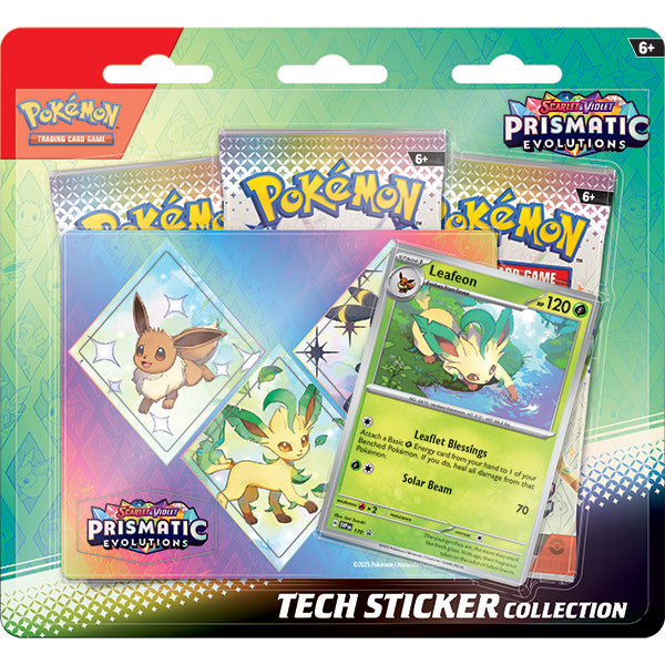 Pokemon TCG: Prismatic Evolution - Tech Sticker Collection