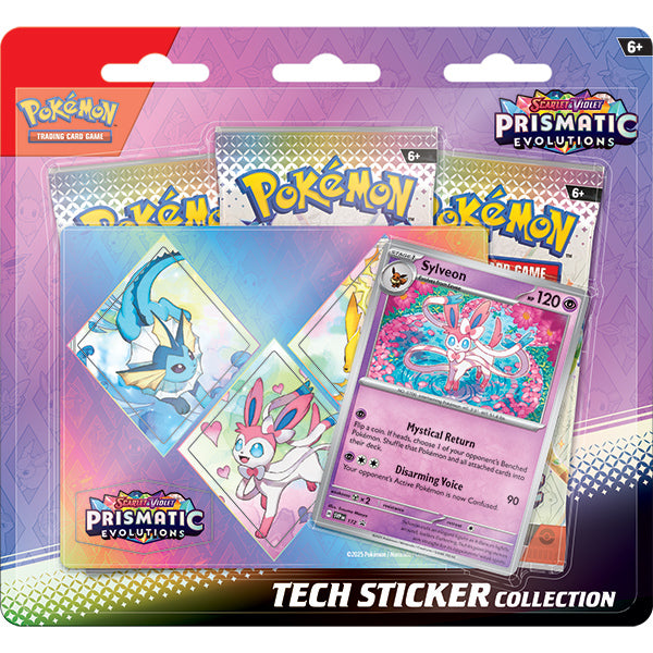 Pokemon TCG: Prismatic Evolution - Tech Sticker Collection