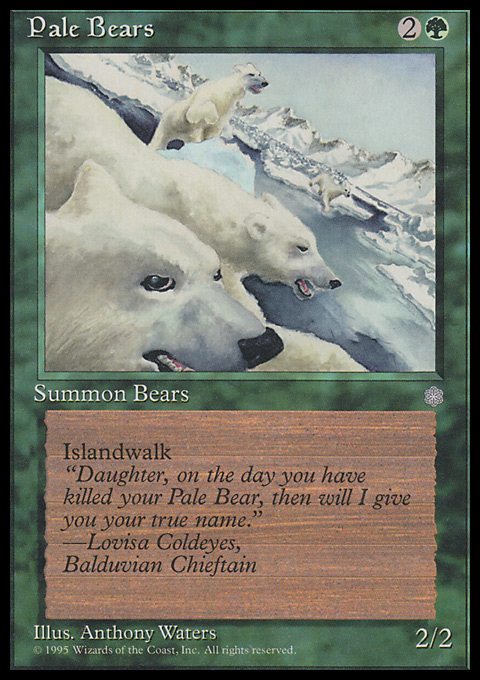 ICE - Pale Bears