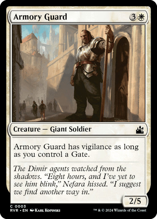 RVR - Armory Guard