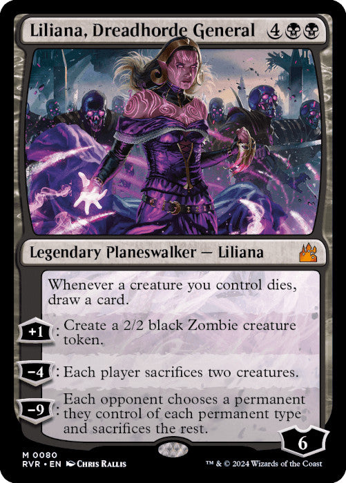 RVR - Liliana, Dreadhorde General