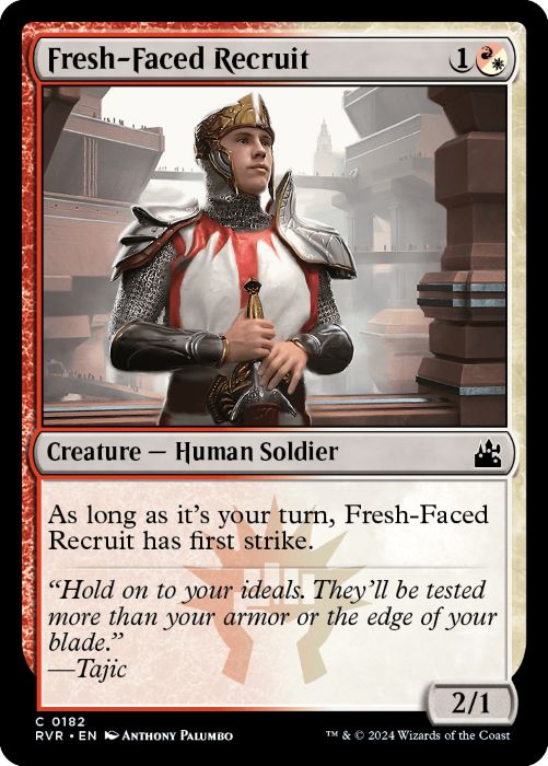 RVR - Fresh-Faced Recruit