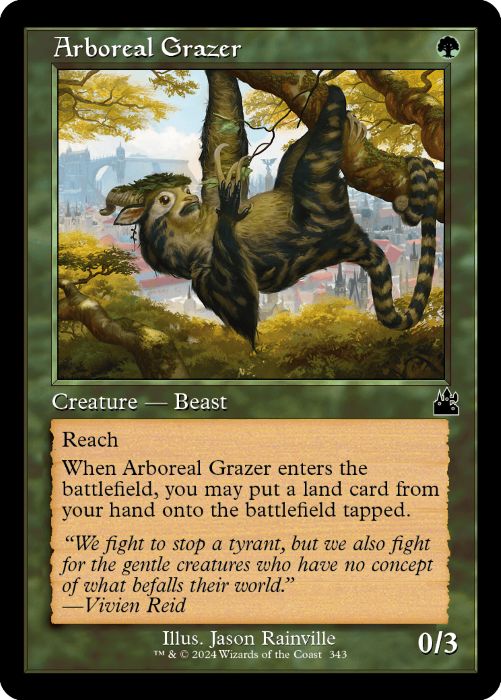 RVR - Arboreal Grazer