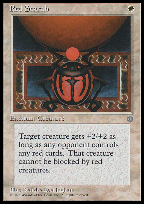 ICE - Red Scarab