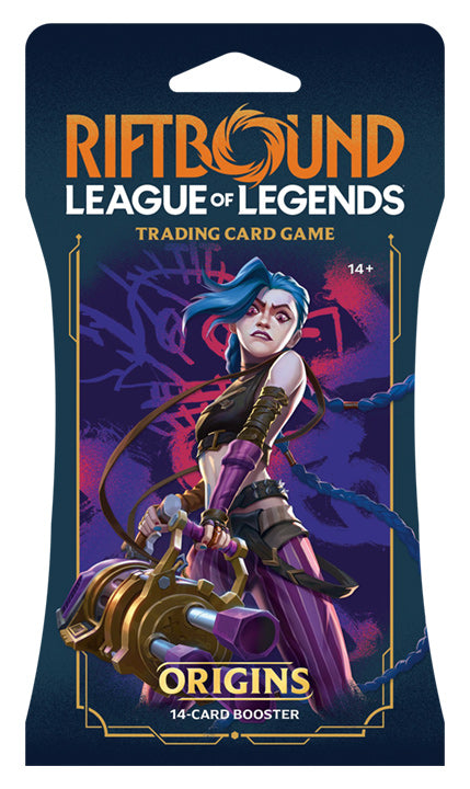 Riftbound TCG - League of Legends: Set 1 - Origins - Booster Pack (limitado 3 por persona)