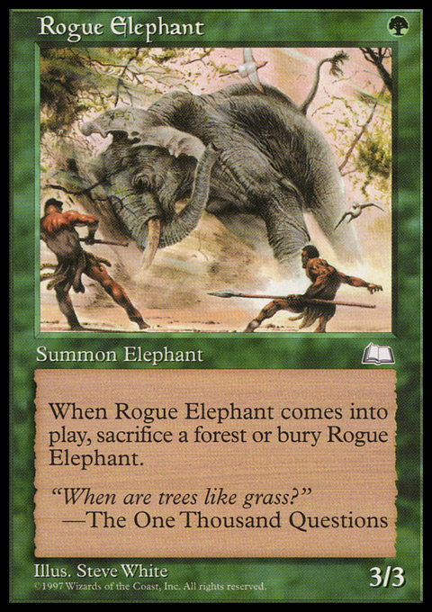 WTH - Rogue Elephant
