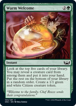 SNC - Warm Welcome