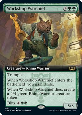 SNC - Workshop Warchief