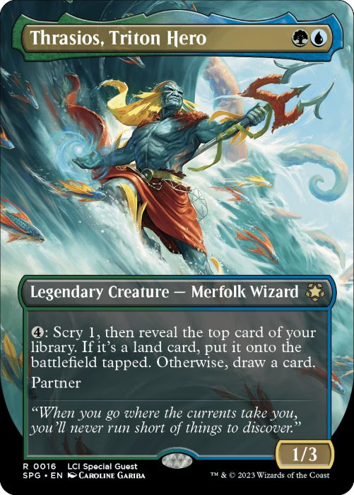 Thrasios, Triton Hero