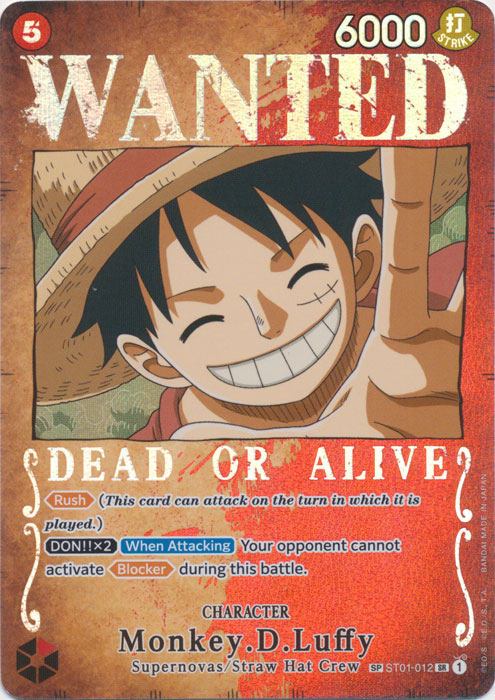 Monkey.D.Luffy  - ST01-012