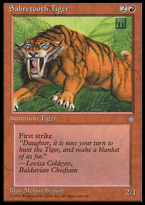 ICE - Sabretooth Tiger