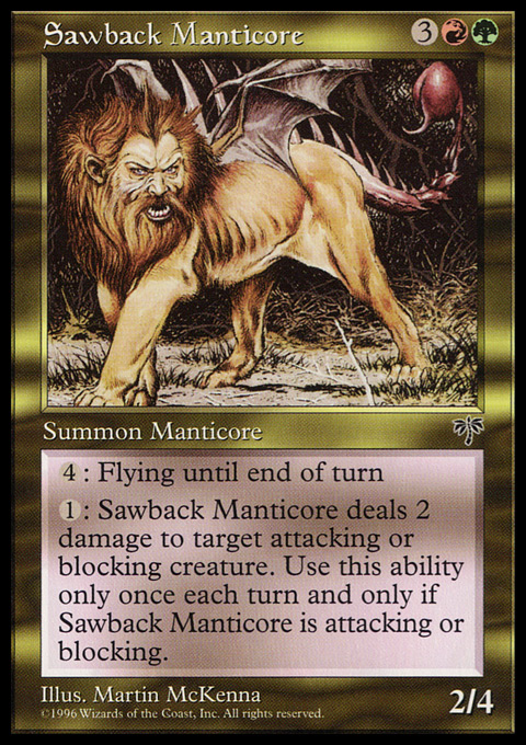 MIR - Sawback Manticore