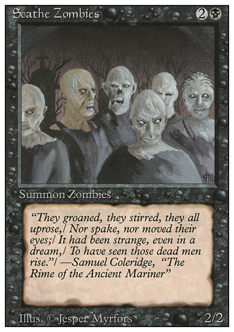 3ED - Scathe Zombies