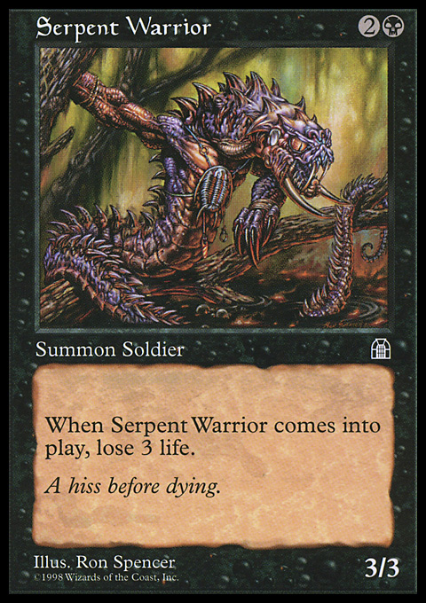 STH - Serpent Warrior