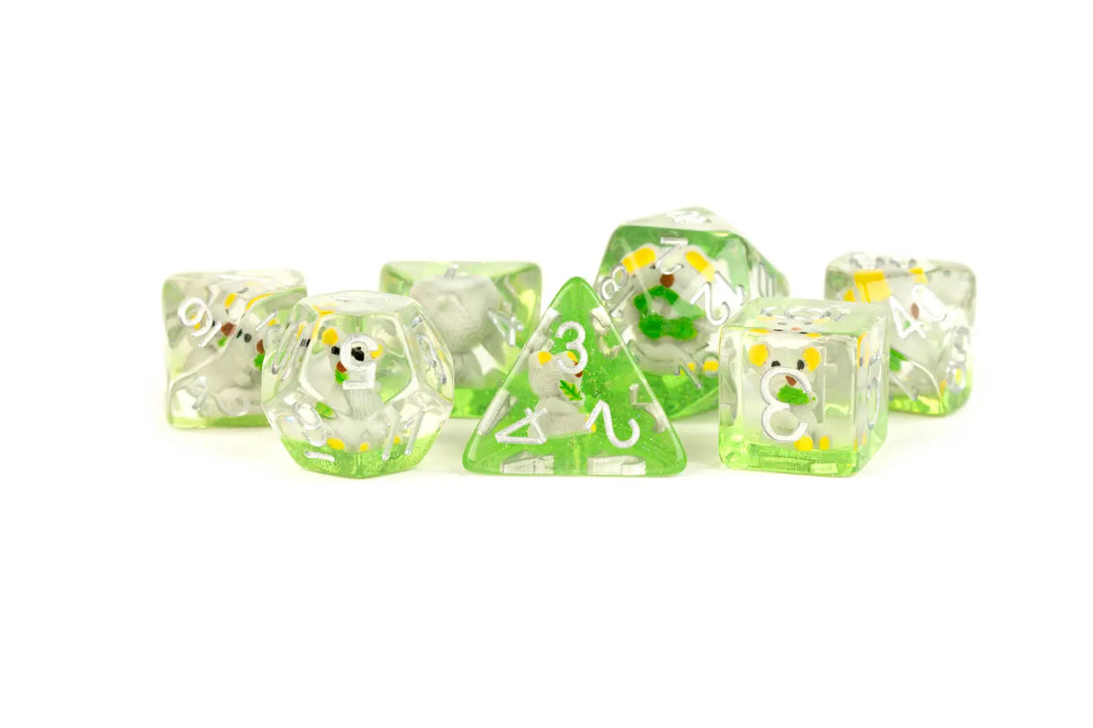 Metallic Dice Games LLC - Koala Dice Resin Dice Set