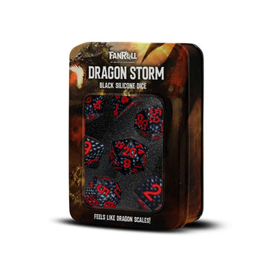 Dragon Storm Silicone Resin Dice Set